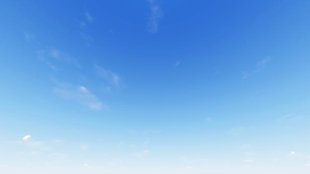 Cloudy blue sky abstract background, blue sky background with tiny clouds, 3d rendering

