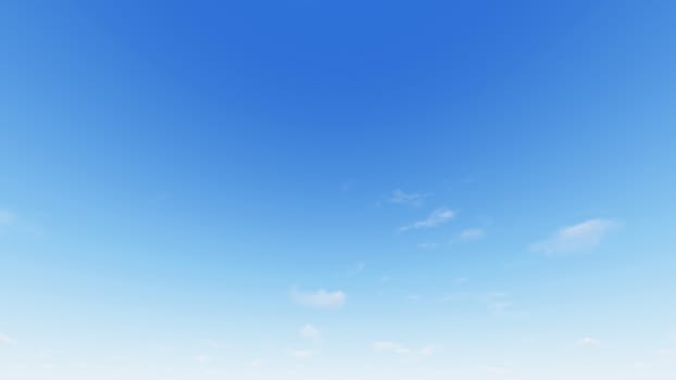 Cloudy blue sky abstract background, blue sky background with tiny clouds, 3d rendering

