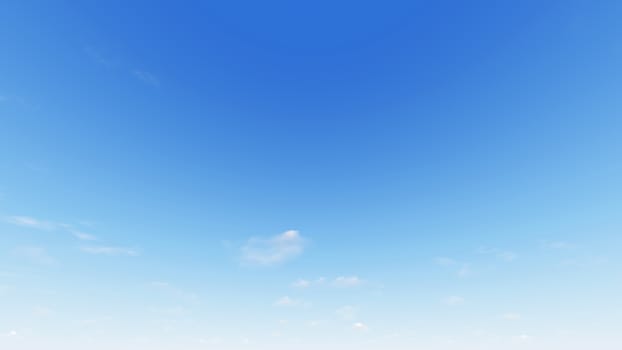 Cloudy blue sky abstract background, blue sky background with tiny clouds, 3d rendering

