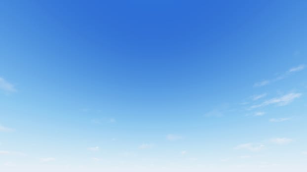 Cloudy blue sky abstract background, blue sky background with tiny clouds, 3d rendering

