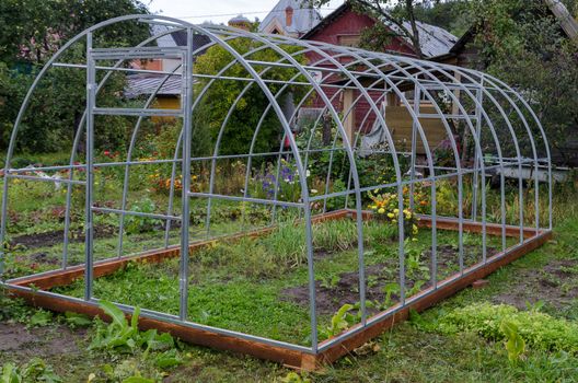 Manufacturer of greenhouses for vegetable garden with his own hands