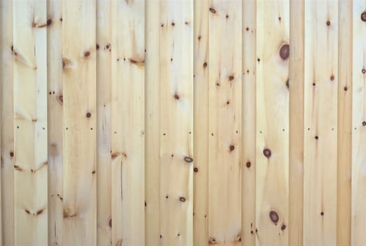 wall of wood planks pine natural vertical rough texture