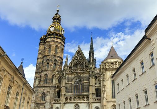 St. Elisabeth Cathedral in Kosice by day, Slovakia