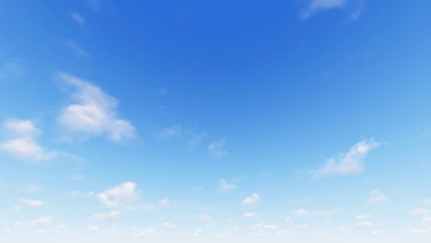 Cloudy blue sky abstract background, blue sky background with tiny clouds, 3d rendering

