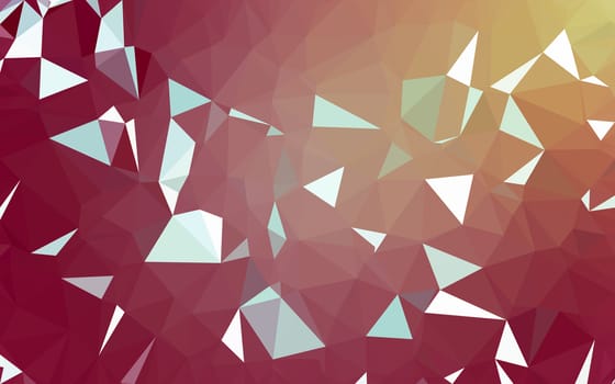 Abstract low poly background, geometry triangle, mosaic pastel color background