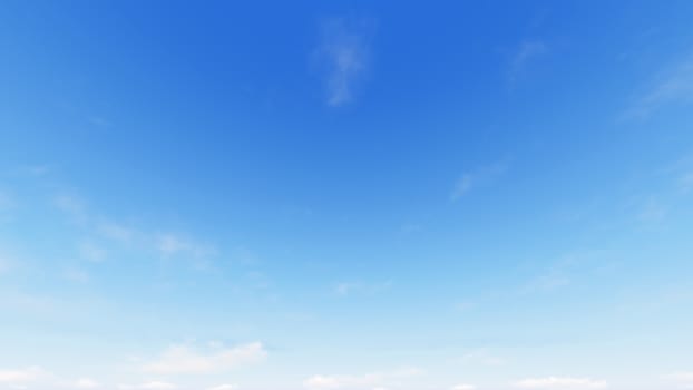 Cloudy blue sky abstract background, blue sky background with tiny clouds, 3d rendering

