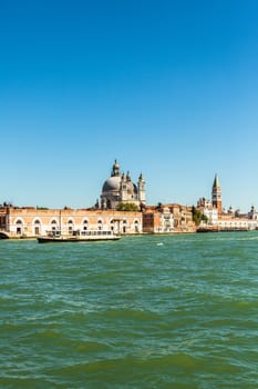 Grand Canal and Basilica Santa Maria della Salute, Venice, Italy