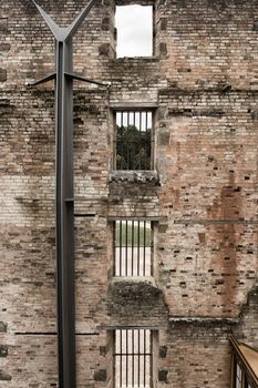 Port Arthur the old convict colony and historic jail located in Tasmania, Australia