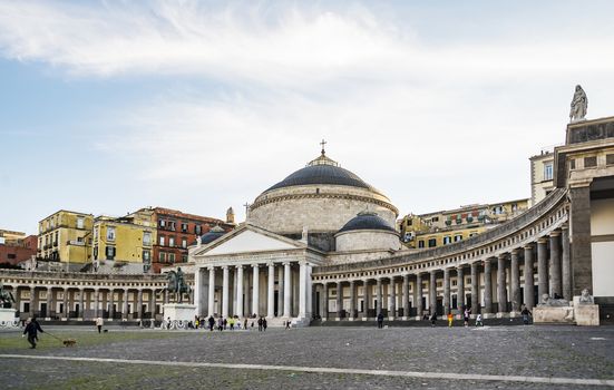 San Francesco di Paola, Piazza del Plebiscito, Naples, Italy Europe