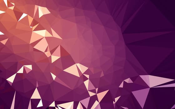 Abstract low poly background, geometry triangle, mosaic pastel color background