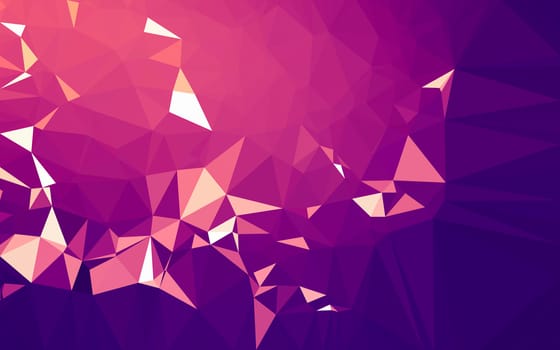 Abstract low poly background, geometry triangle, mosaic pastel color background