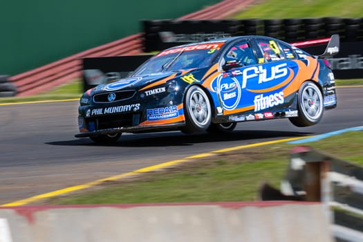 MELBOURNE, AUSTRALIA – SEPTEMBER 17, 2016. LD Motorsport driver ANDRRE HEIMGARTNER (3) duringqualifying at the Sandown 500 for the Supercar Championships.