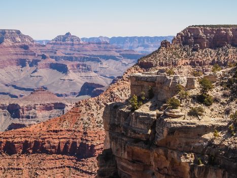 View of Grand Canyon national park, Arizona, USA