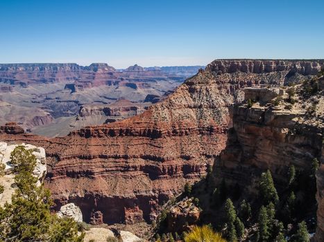 View of Grand Canyon national park, Arizona, USA