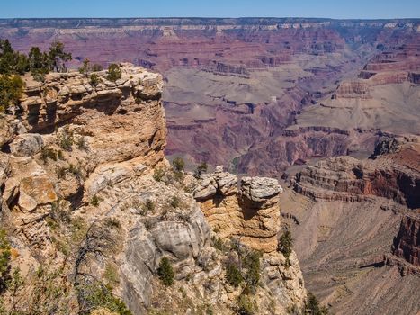 View of Grand Canyon national park, Arizona, USA