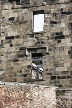 Port Arthur the old convict colony and historic jail located in Tasmania, Australia