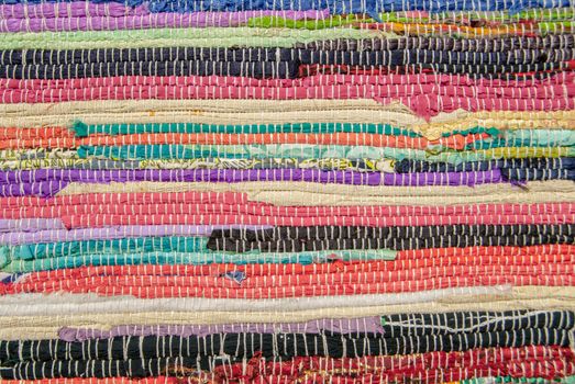 multicolor mat handmade, patchwork, perfect background for your concept or project