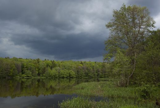 Lake of the Woods to the severe storm.