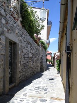 streets and alleys of Portovenere, Liguria, italy