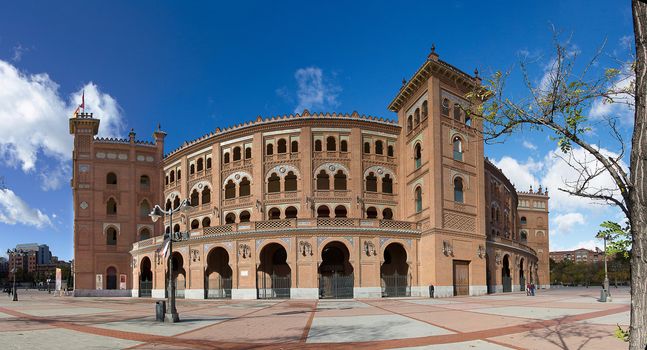 The arena in Madrid, where even today the bullring, is one of the most beautiful in Spain
