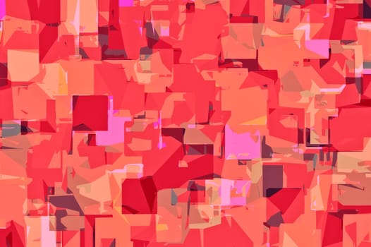 red orange and pink drawing abstract background