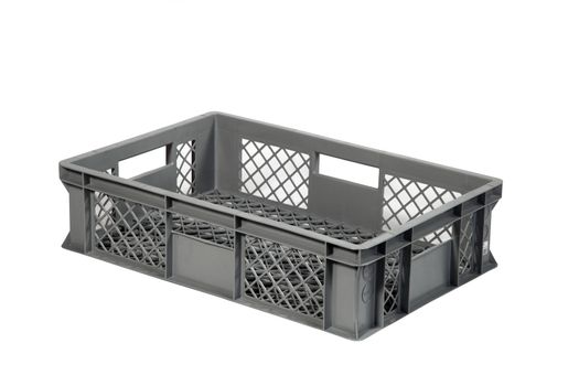 plastic crate for transport and preservation foods