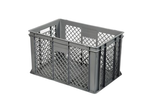plastic crate for transport and preservation foods
