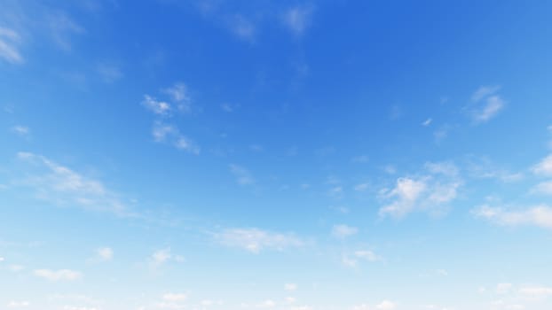 Cloudy blue sky abstract background, blue sky background with tiny clouds, 3d rendering

