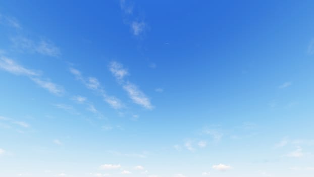 Cloudy blue sky abstract background, blue sky background with tiny clouds, 3d rendering

