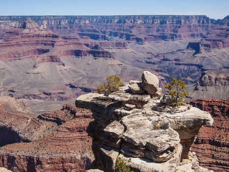 View of Grand Canyon national park, Arizona, USA