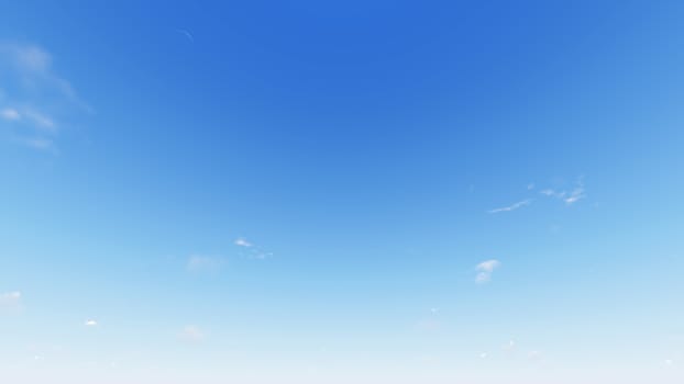 Cloudy blue sky abstract background, blue sky background with tiny clouds, 3d rendering

