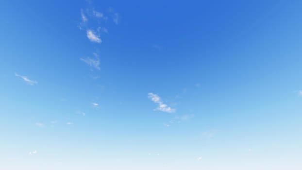 Cloudy blue sky abstract background, blue sky background with tiny clouds, 3d rendering

