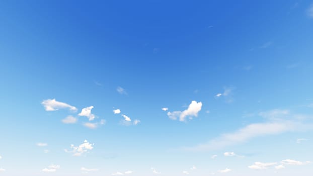 Cloudy blue sky abstract background, blue sky background with tiny clouds, 3d rendering

