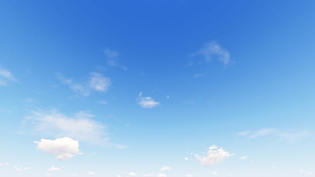 Cloudy blue sky abstract background, blue sky background with tiny clouds, 3d rendering

