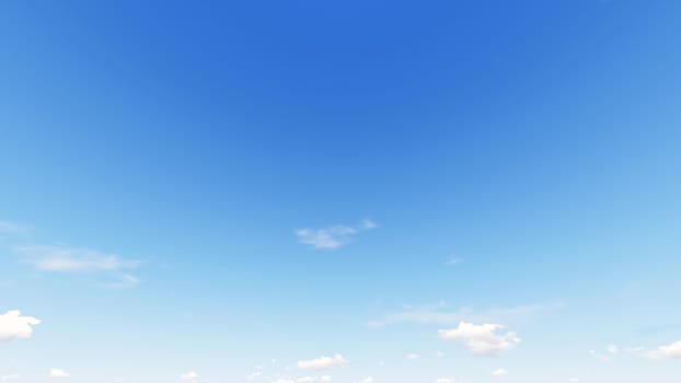 Cloudy blue sky abstract background, blue sky background with tiny clouds, 3d rendering

