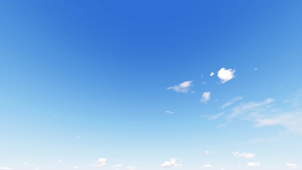 Cloudy blue sky abstract background, blue sky background with tiny clouds, 3d rendering

