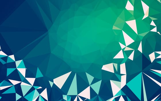 Abstract low poly background, geometry triangle, mosaic pastel color background