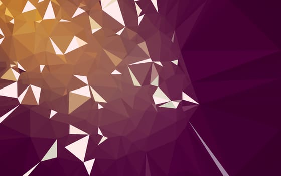 Abstract low poly background, geometry triangle, mosaic pastel color background