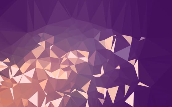 Abstract low poly background, geometry triangle, mosaic pastel color background