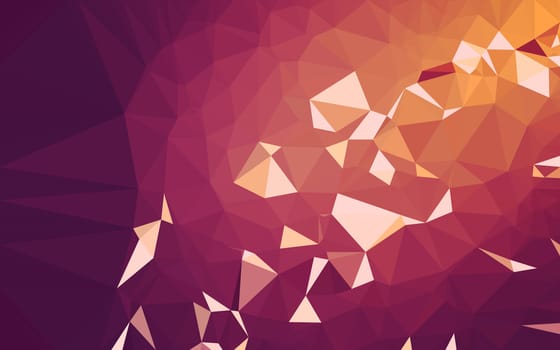 Abstract low poly background, geometry triangle, mosaic pastel color background