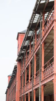 The Red Brick Warehouse in yokohama Japan,August 12nd 2016