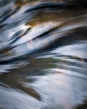 retro background abstract autumn wave on the river