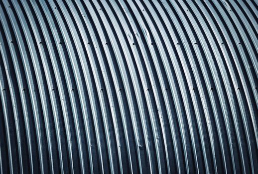 abstract background or texture retro metal roofs in the arc
