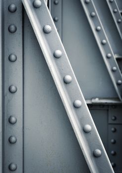 background or texture the Bridge construction detail gray