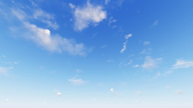 Cloudy blue sky abstract background, blue sky background with tiny clouds, 3d rendering

