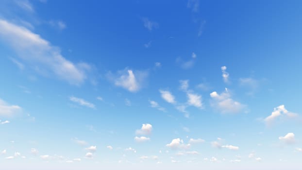 Cloudy blue sky abstract background, blue sky background with tiny clouds, 3d rendering

