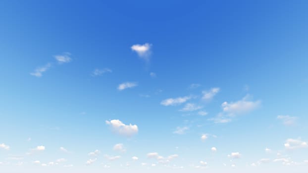 Cloudy blue sky abstract background, blue sky background with tiny clouds, 3d rendering

