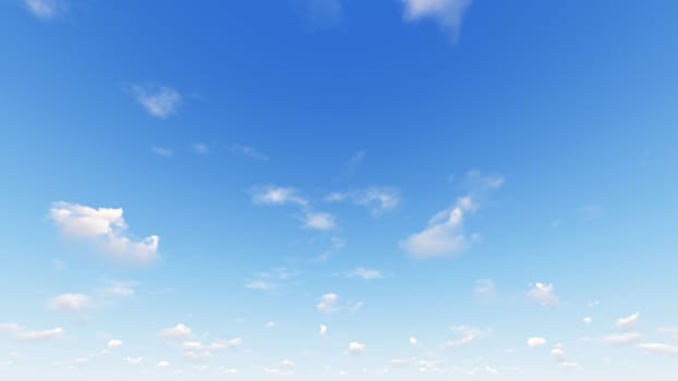 Cloudy blue sky abstract background, blue sky background with tiny clouds, 3d rendering

