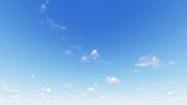 Cloudy blue sky abstract background, blue sky background with tiny clouds, 3d rendering

