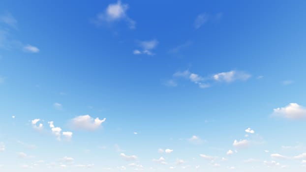 Cloudy blue sky abstract background, blue sky background with tiny clouds, 3d rendering

